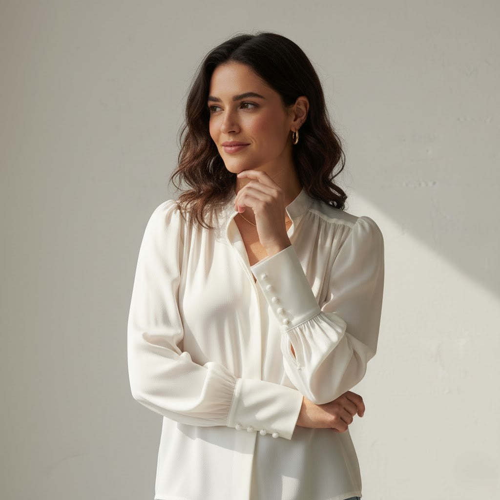 Victorian Ruffle Blouse