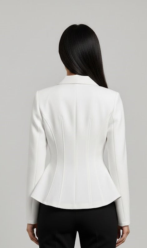 The Presidential Peplum Blazer